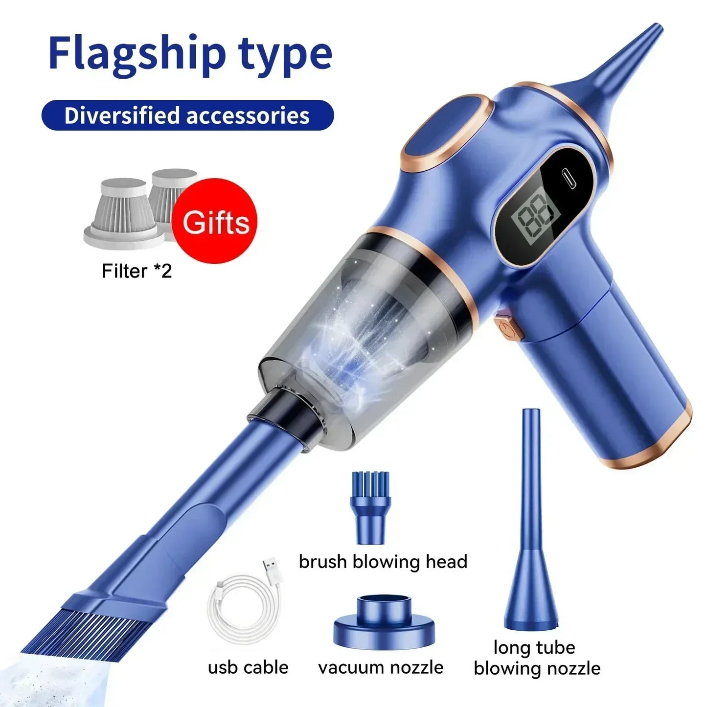Handheld Wireless Vacuum Cleaner