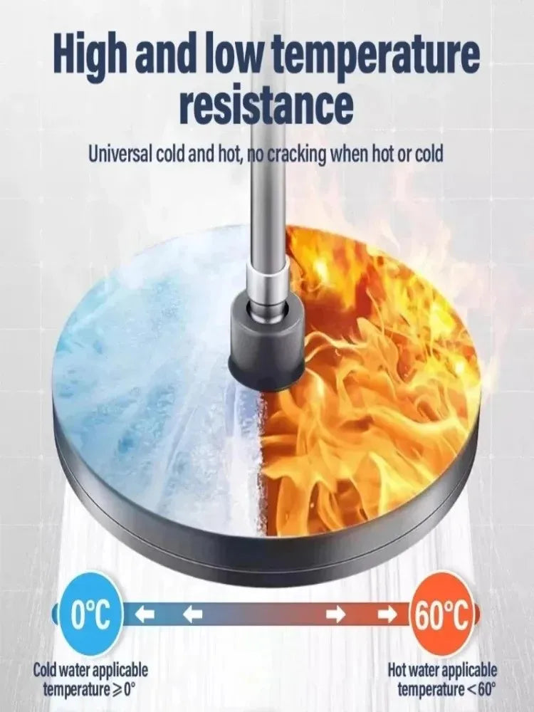 230mm Big Panel Showerhead 6 Mode Supercharge Rainfall Shower