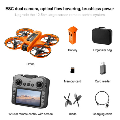 S156 Drone with Screen Brushless Optical Stream Positioning