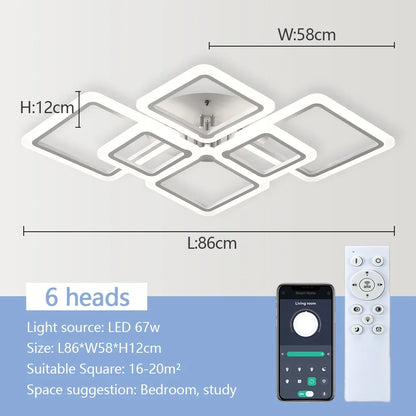 Light LED Ceiling Lamp Ceiling Chandelier