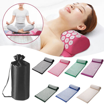 Acupressure Mat & Pillow Set
