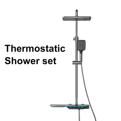 Thermostatic Shower System Intelligent Digital Bathroom Shower