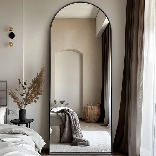 Full Length Mirror, 58"x18" Oversized Floor Mirror