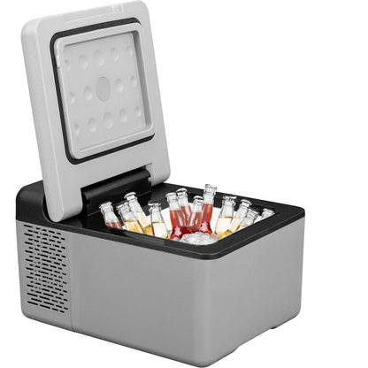 SucceBuy 9L 15L Car Refrigerator Portable Compressor Fridge Freezer