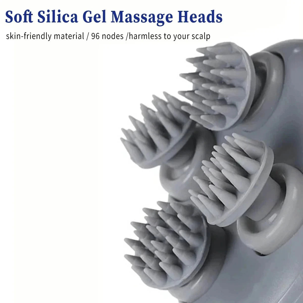 Electric Scalp Massager with Red Light