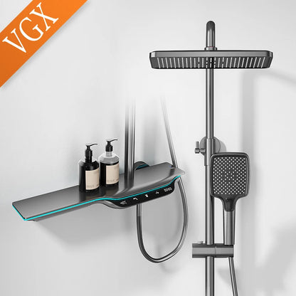 Thermostatic Shower System Intelligent Digital Bathroom Shower