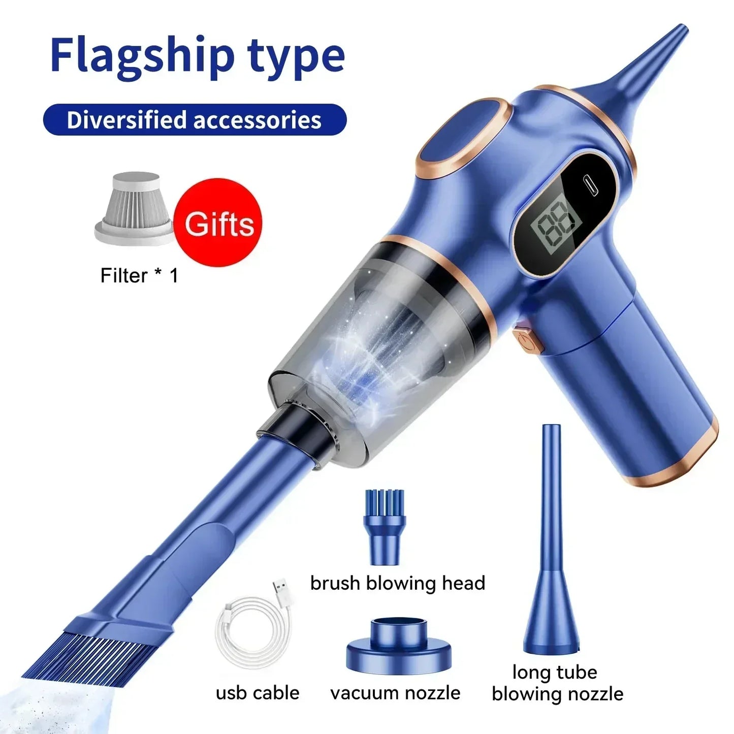 Handheld Wireless Vacuum Cleaner