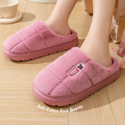 Big Size 50 51 Winter Slippers Women Men Thick