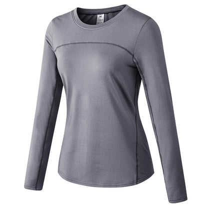 Women's Autumn Winter keep Warm long-sleeved Fitness