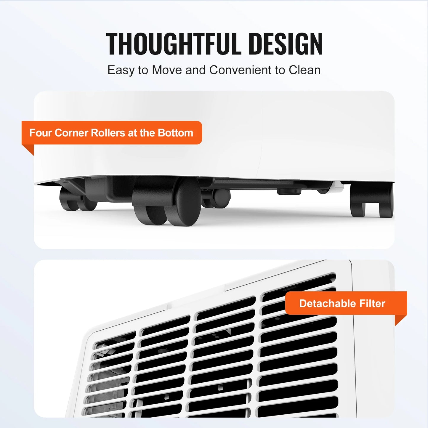 SucceBuy 12,000 BTU Portable Air Conditioners 3-in-1