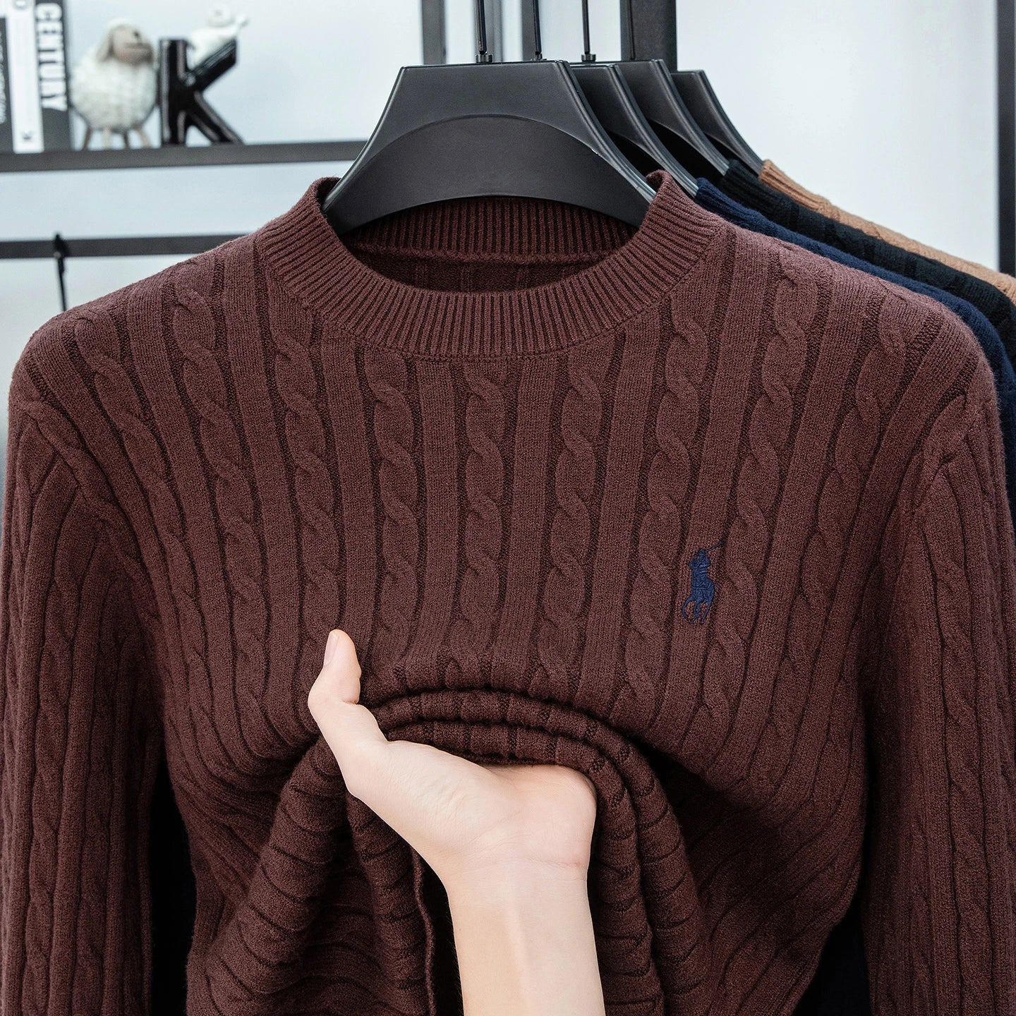 Autumn and Winter Men's Wool Sweater