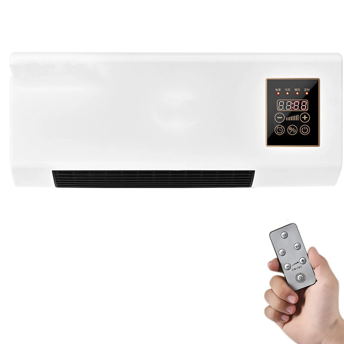 2 in 1 Air Conditioner 1800W Cool Warm Dual