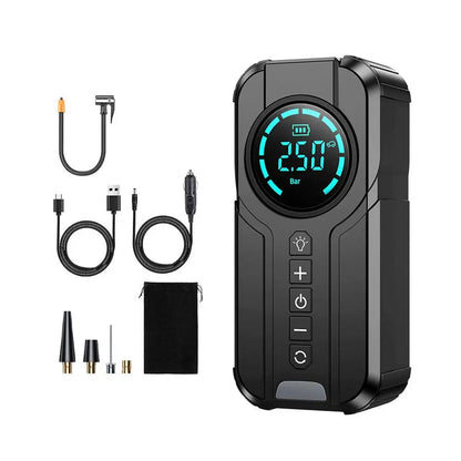 Car Mounted Air Pump Wireless Portable Intelligent Digital Display
