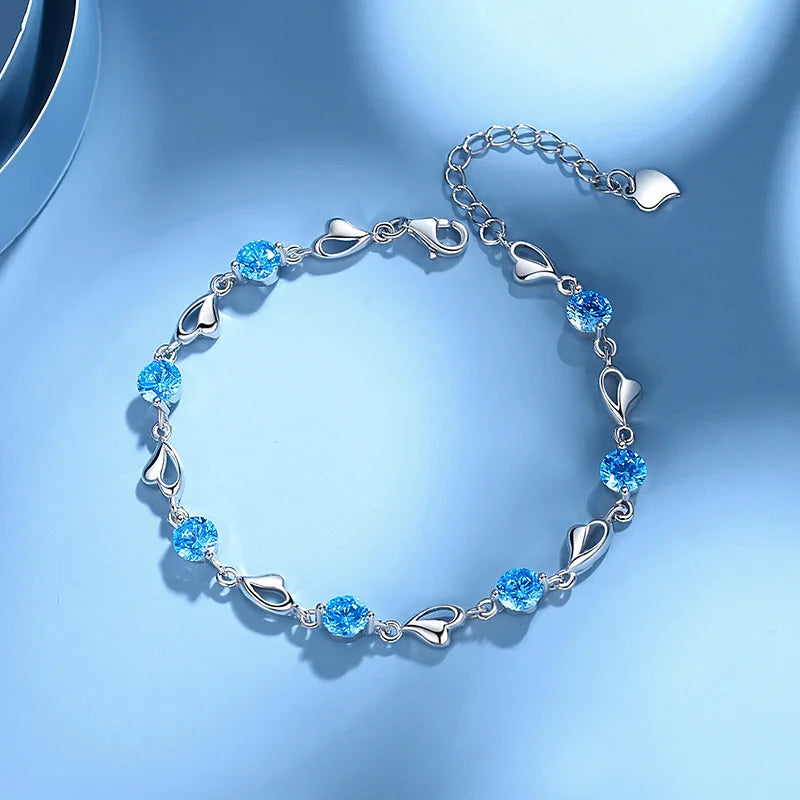 Luxury S925 Sterling Silver Love Bracelet