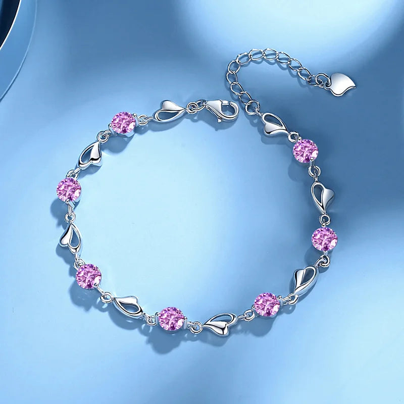 Luxury S925 Sterling Silver Love Bracelet