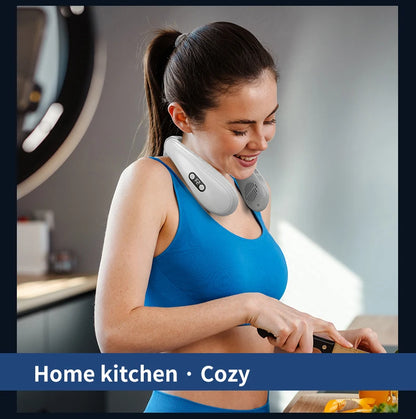 Neck Air Conditioner Cooling  Fan Outdoor Personal Fan Wearable Cooler