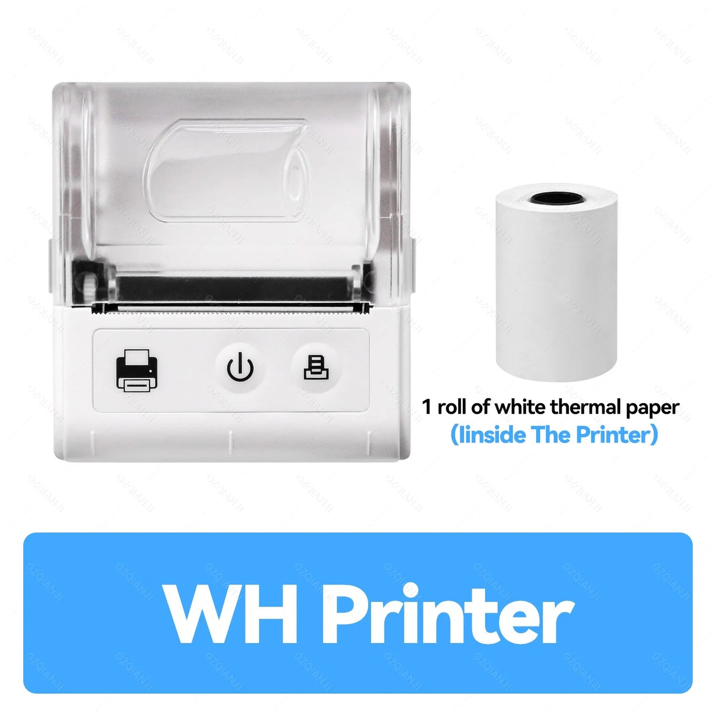 Mini Receipt Printer Mobile Portable Ticket Bill Wireless Bluetooth USB