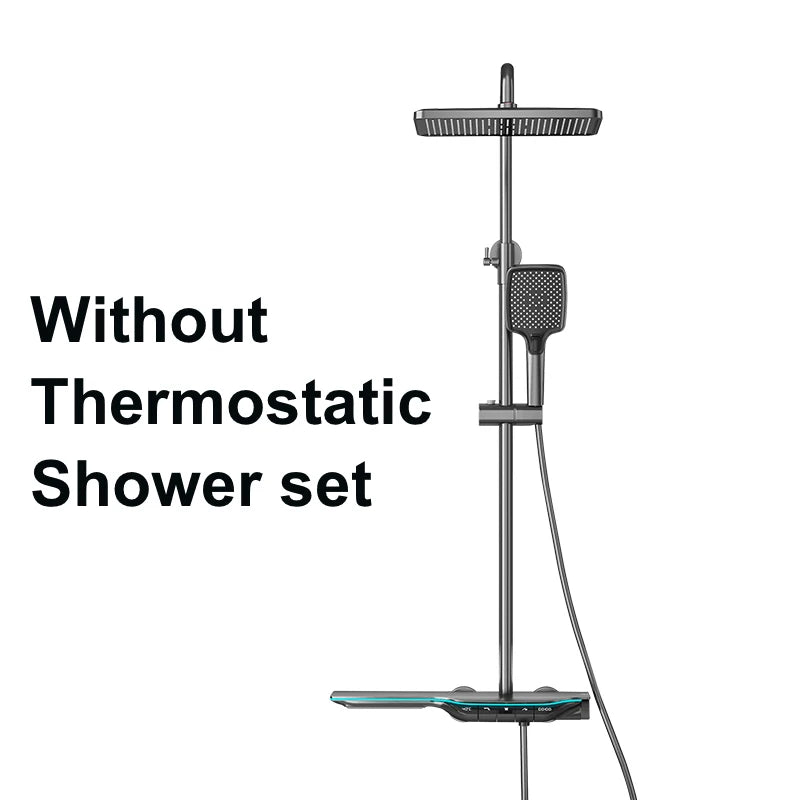 Thermostatic Shower System Intelligent Digital Bathroom Shower