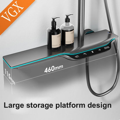 Thermostatic Shower System Intelligent Digital Bathroom Shower