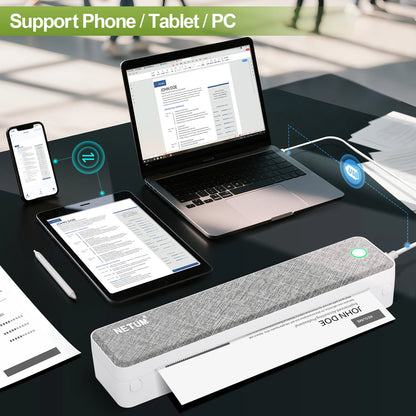 A4 Bluetooth Business Travel  Printer