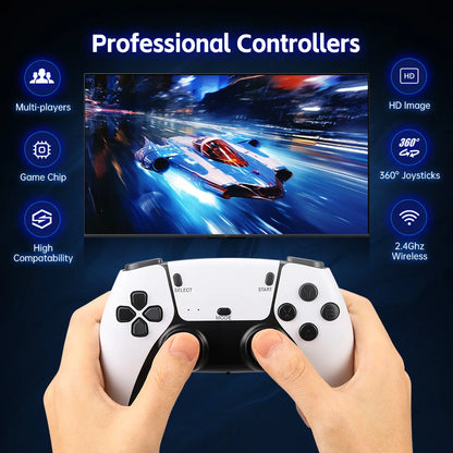 M15 Video Game Console 4K TV Game Stick 64G Built-in 20000 Games