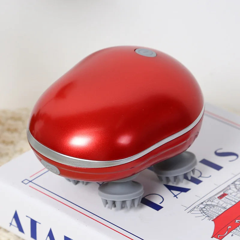 Electric Scalp Massager with Red Light