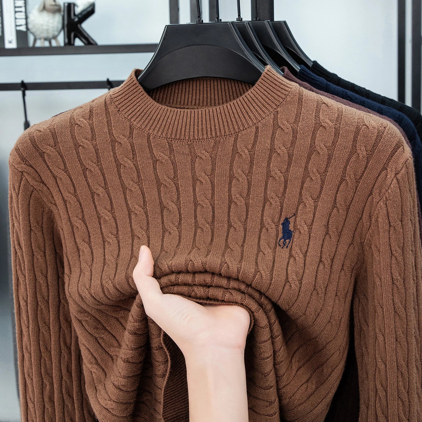 Autumn and Winter Men's Wool Sweater