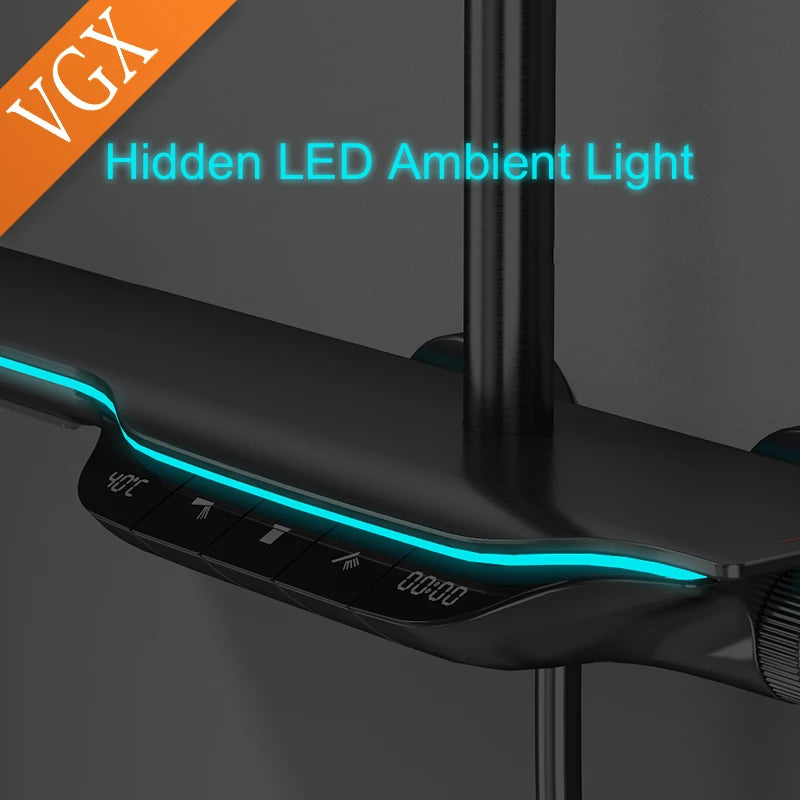 Thermostatic Shower System Intelligent Digital Bathroom Shower