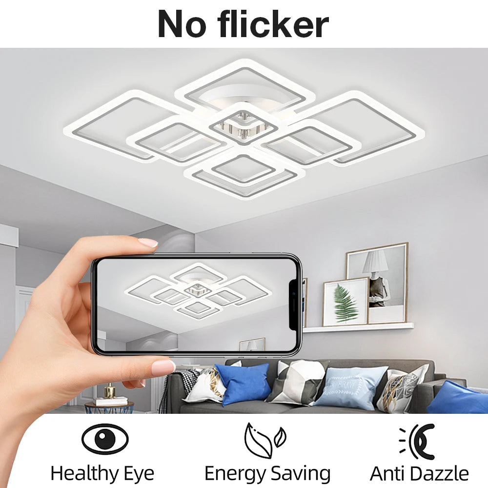 Light LED Ceiling Lamp Ceiling Chandelier