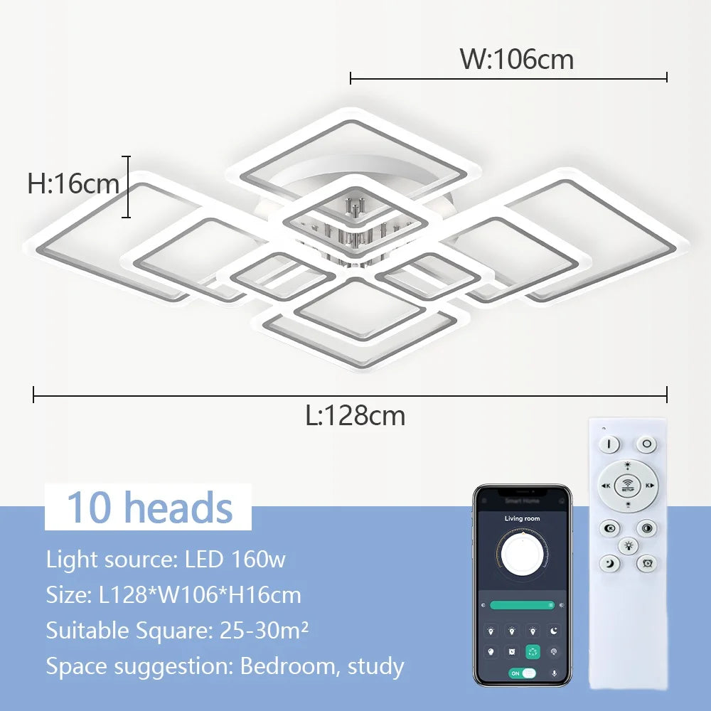 Light LED Ceiling Lamp Ceiling Chandelier