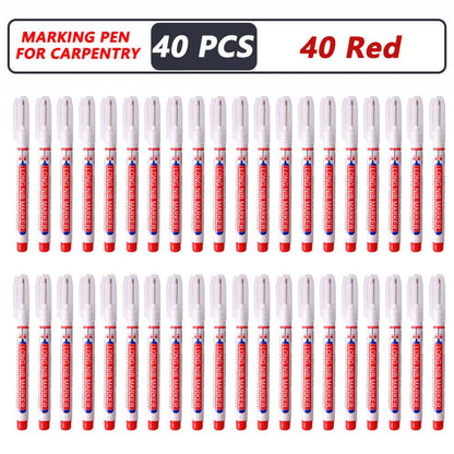 1-40PCS 20mm Deep Hole Long Nib Head Markers
