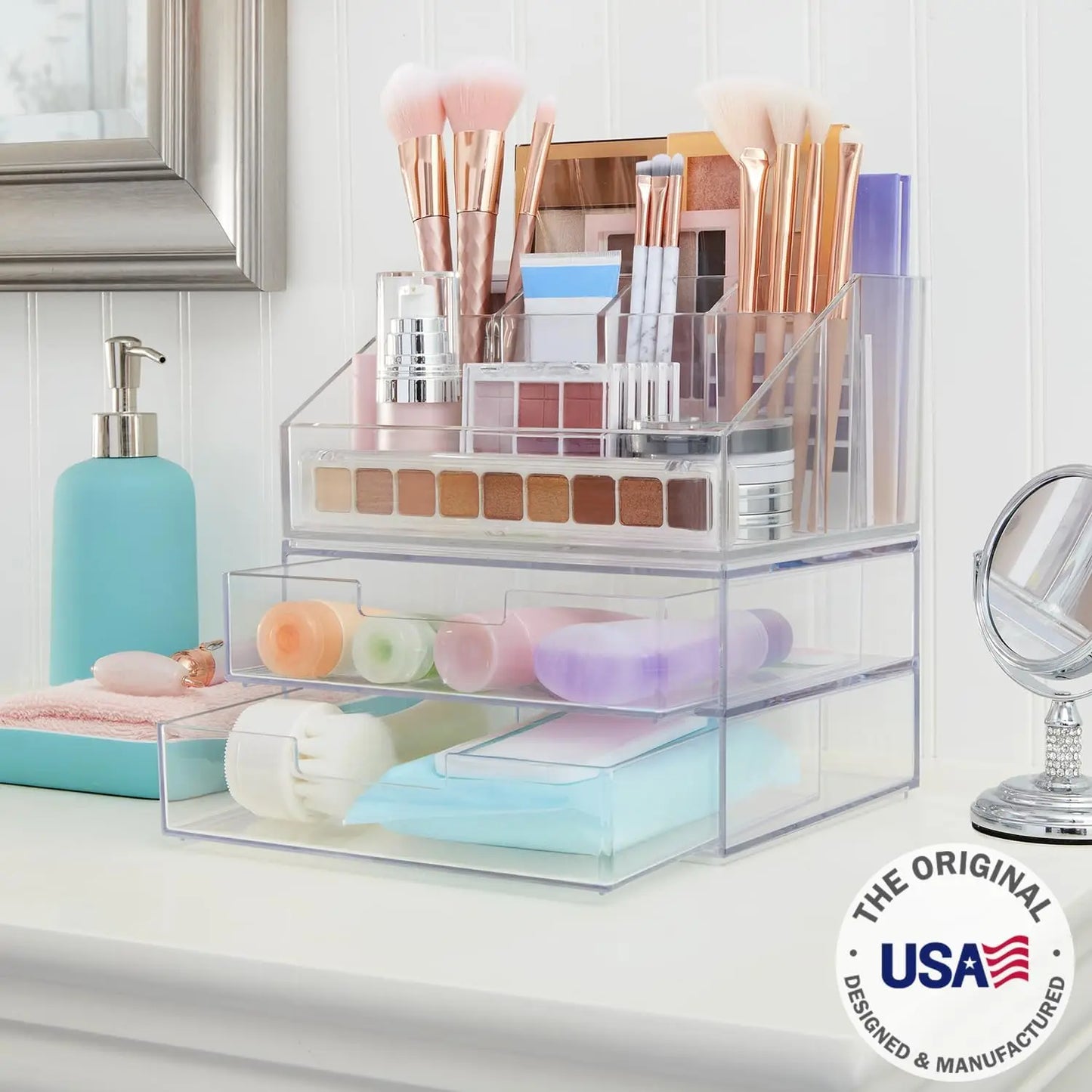 Stackable Makeup Organizer