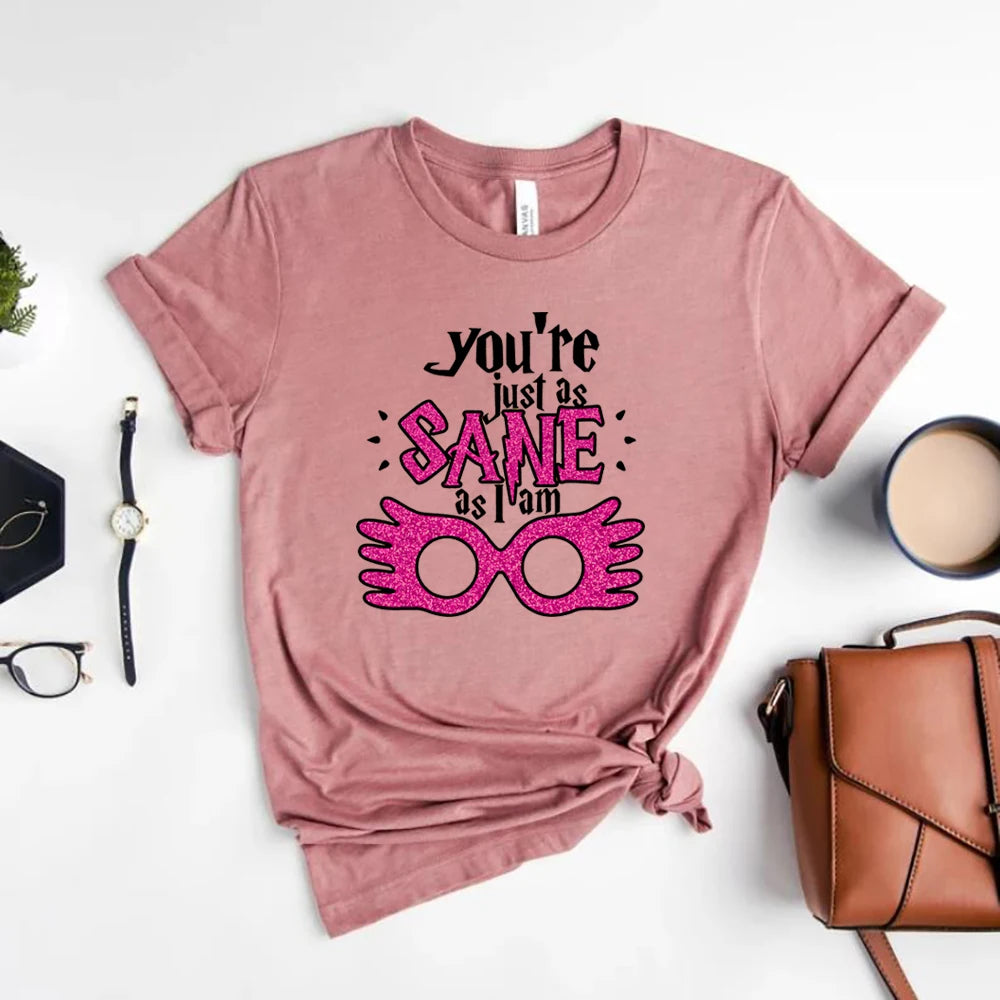 Cute Luna Lovegood T-shirt Gilrs HP Inspired Shirt