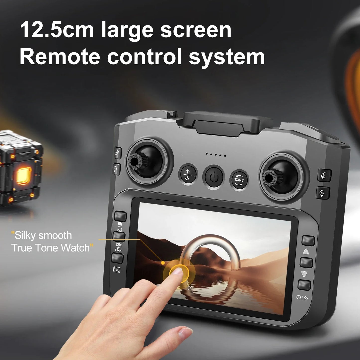 S156 Drone with Screen Brushless Optical Stream Positioning