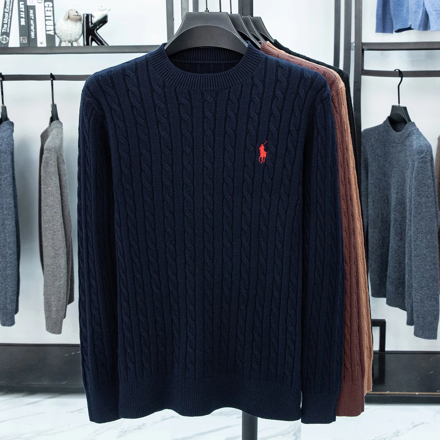 Autumn and Winter Men's Wool Sweater